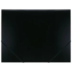 Strikkmappe FOLDERMATE PP A4 sort