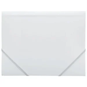 Strikkmappe FOLDERMATE PP A4 hvit