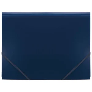 Strikkmappe FOLDERMATE PP A4 blå