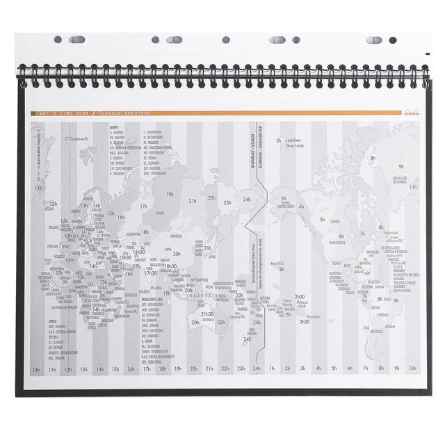 Spiralbok RHODIA Active A4+ linjert sort - Bilde 5