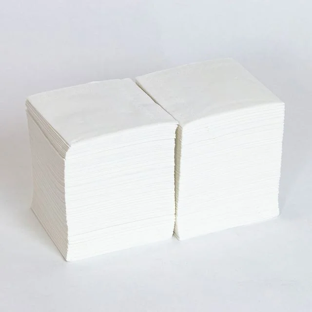 Serviett DUNI 3L 24cm hvit (250) - Bilde 2