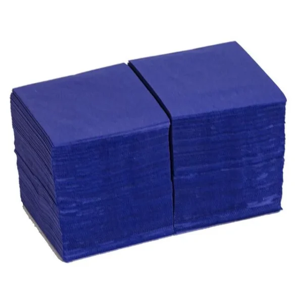 Serviett DUNI 3L 24cm mørk blå (250)