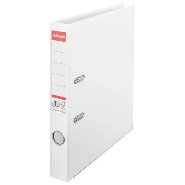 Smalordner ESSELTE No1 A4 50mm sk. hvit
