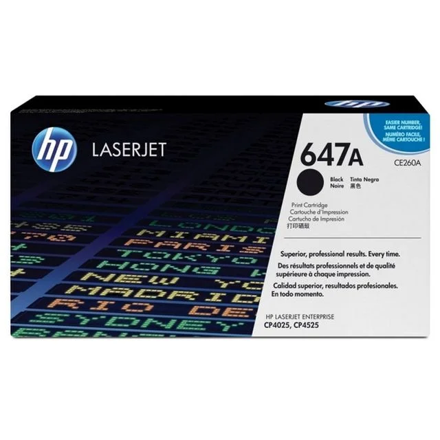 Toner HP CE260A 8.5K sort
