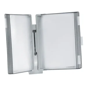 Veggstativ TARIFOLD T-office grå lommer