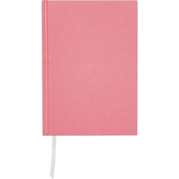 Skrivebok BURDE A4 linjer rosa