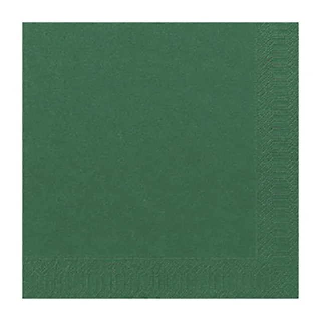 Serviett DUNI 3L 33cm mørk grønn (125)