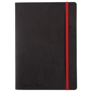 Notatbok OXFORD Black n´Red A5 soft lin