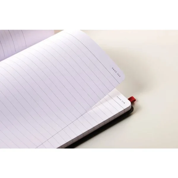 Notatbok OXFORD Black n´Red A5 soft lin