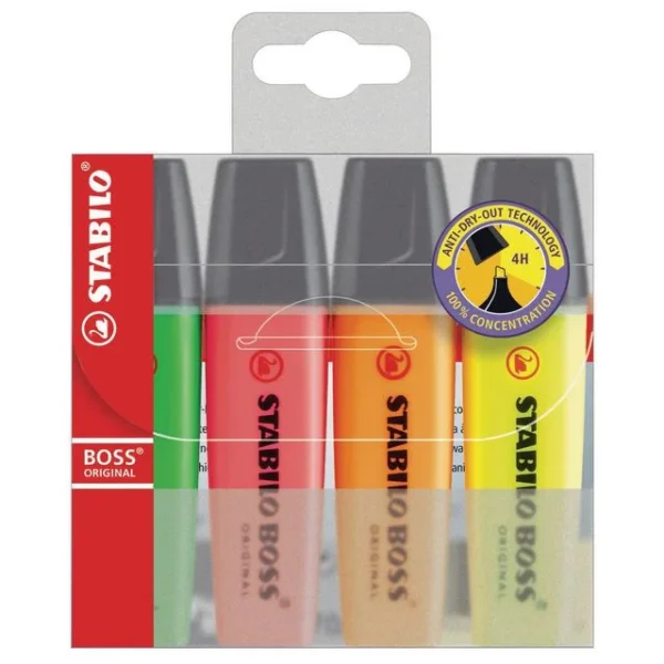Tekstmarker STABILO Boss ass (4)