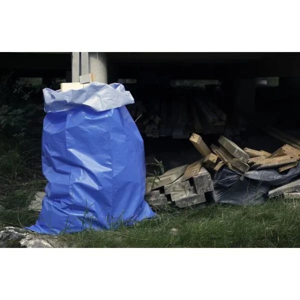 Avfallssekk LLD P3 125L 60my blå (150)