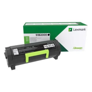 Toner LEXMARK 51B2000 Sort