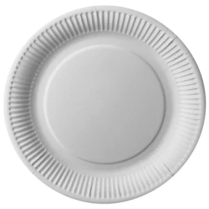 Tallerken PURE papp 26cm hvit (25)