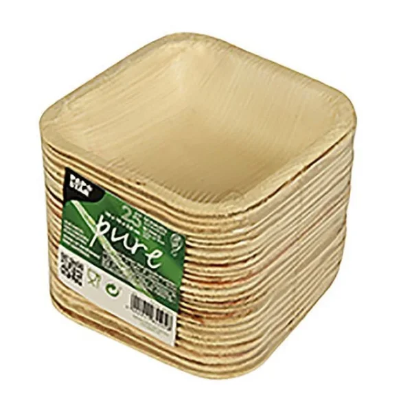 Skål PURE palme 10x10cm (25)