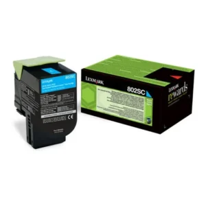 Toner Lexmark CX310dn 80C2SCE blå