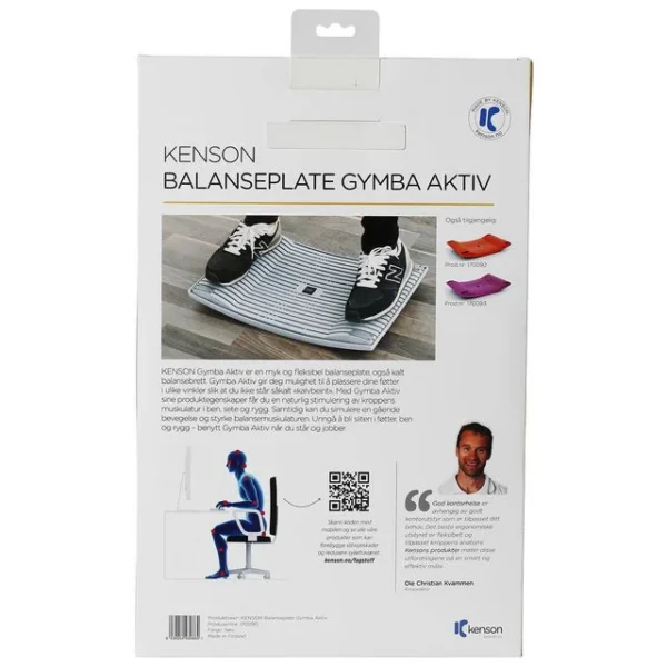Ståbrett KENSON Gymba Aktiv Sølv