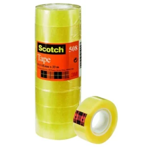 Tape SCOTCH 508 15mmx33m trans (10)