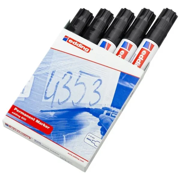 Merkepenn EDDING 800 skrå sort