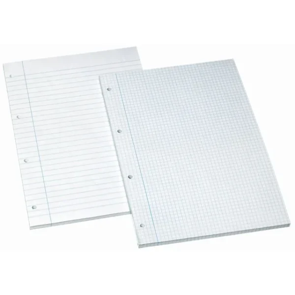 Kladdebok BANTEX A4 m/hull linjert