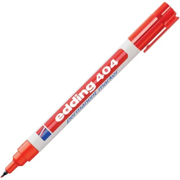 Merkepenn EDDING 404 rund rød