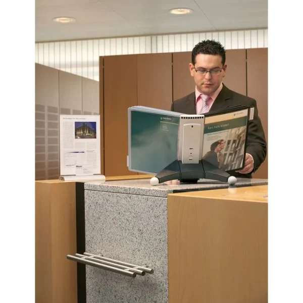 Bordstativ SHERPA 10 lommer sort/grå