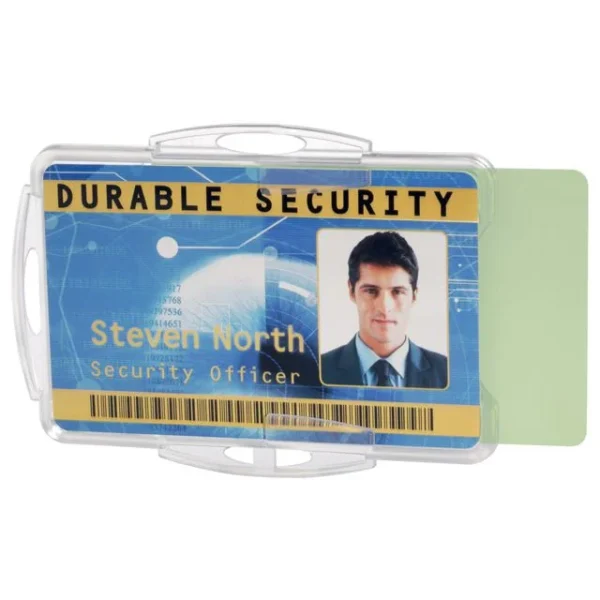 Kortholder DURABLE for 2 kort åpen (10)