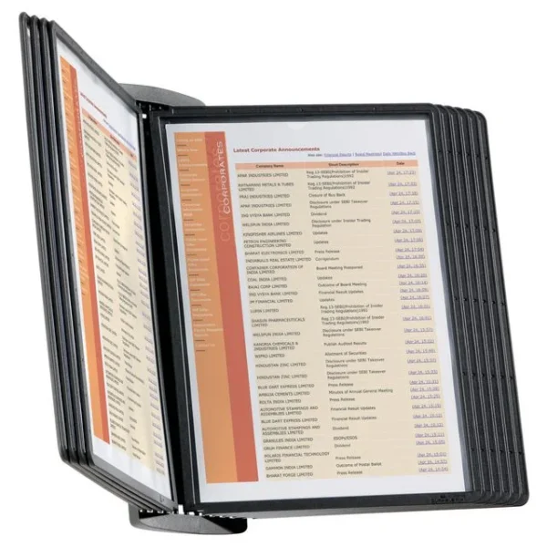 Veggstativ SHERPA 10 lommer sort