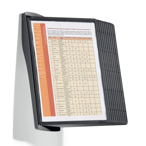 Veggstativ SHERPA 10 lommer sort