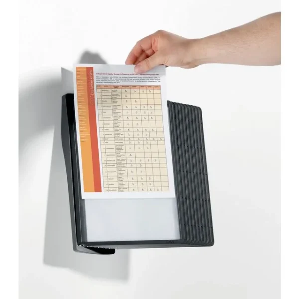 Veggstativ SHERPA 10 lommer sort