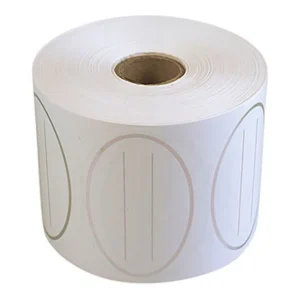 Gavemerkelapp oval sølv (1000)