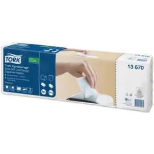 Dispenserserviett TORK N4 2L hvit (500)