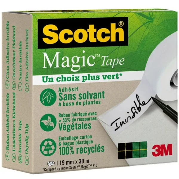 Tape SCOTCH Magic Greener 19mmx30m