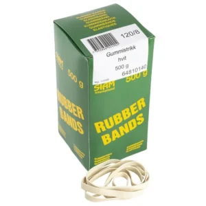 Gummistrikk SIAM nr 120/8 (200)