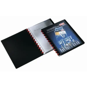 Presentasjonsmappe DURALOOK A4 sort