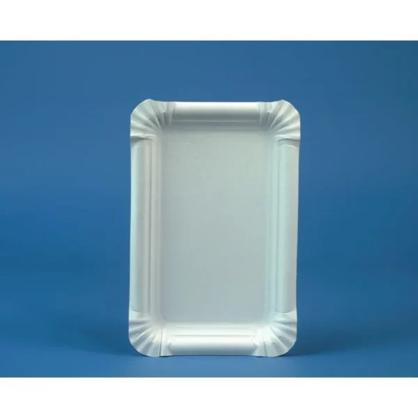 Tallerken PURE papp 13x20cm hvit (250)