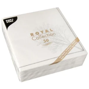 Serviett PAPSTAR RC 40x40cm tre (50)