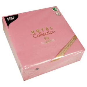 Serviett PAPSTAR RC 40x40cm rosa (50)