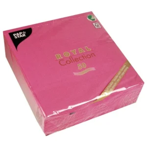 Serviett PAPSTAR RC 40x40cm fuchsia (50)