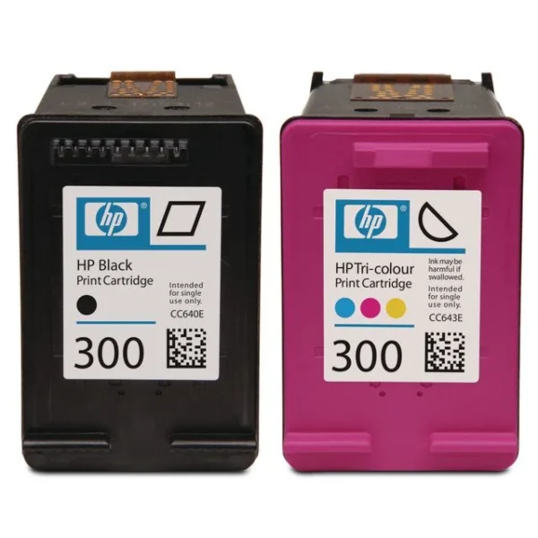 Blekk HP 300 CN637EE sort + frg