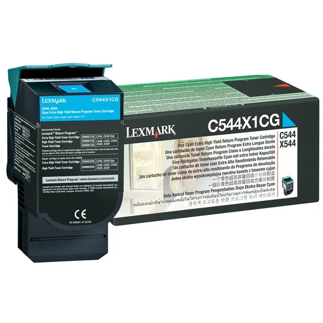 Toner LEXMARK C544X1CG 4K blå