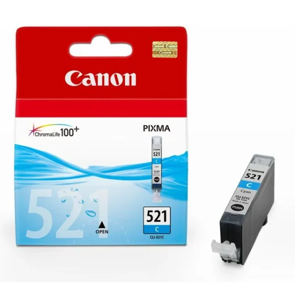 Blekk CANON CLI-521C blå