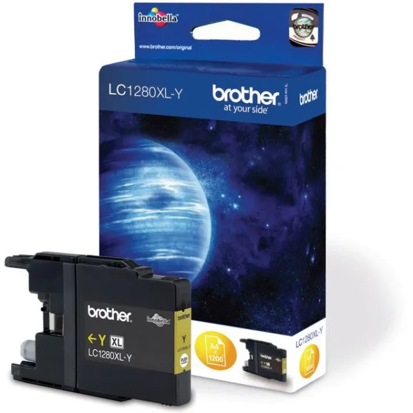 Blekk BROTHER LC1280XLY gul