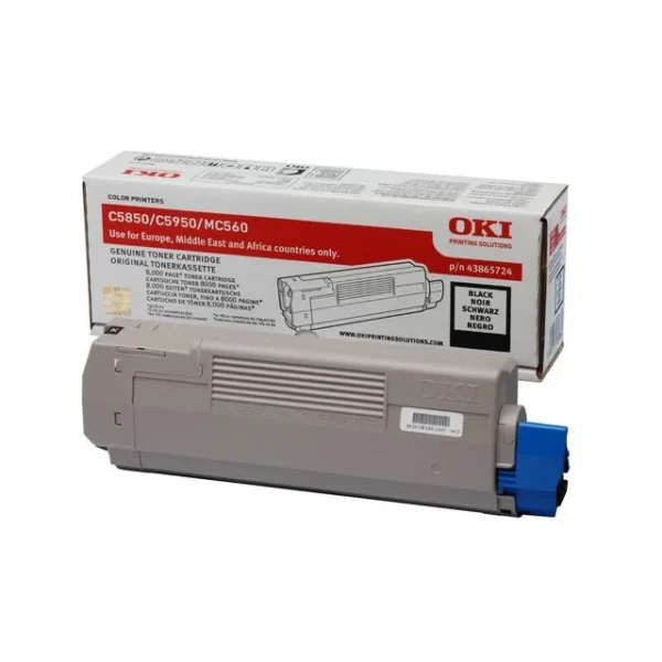 Toner OKI 43865724 8K sort