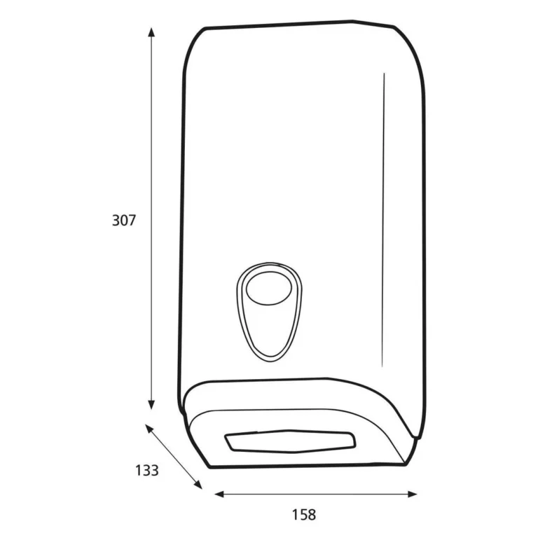 Dispenser KATRIN Bulk Pack hvit - Bilde 3