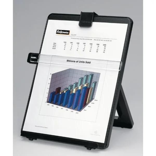 Dokumentholder FELLOWES sort