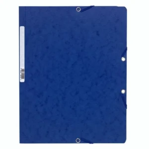 Strikkmappe EXACOMPTA A4 u/kl 400g blå
