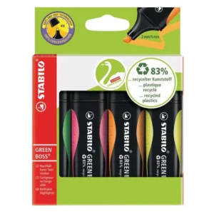 Tekstmarker STABILO Green Boss ass (4)
