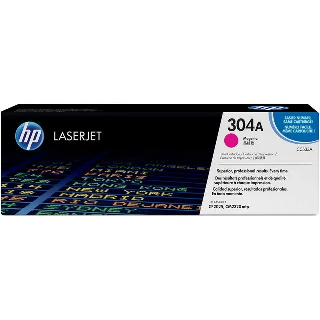 Toner HP CC533A 2.8K rød