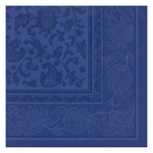 Serviett PAPSTAR RC 40cm blåmønstr (50)