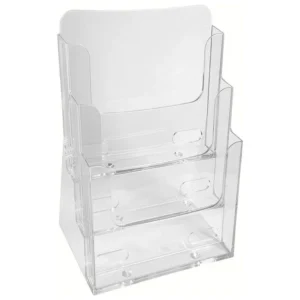 Brosjyreholder EXACOMPTA A4 3 rom klar